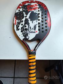 RACCHETTA BEACH TENNIS TOURQUOISE BLACK DEATH