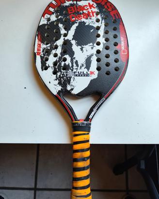 RACCHETTA BEACH TENNIS TOURQUOISE BLACK DEATH
