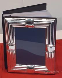 album foto con copertina a cornicetta in silver
