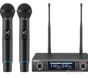 Sistema microfoni wireless accoppiamento IR