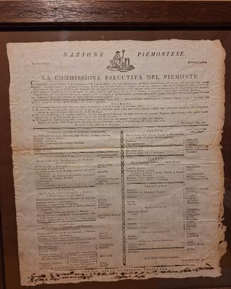 antico documento univerisità degli studi torino