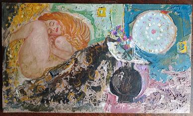 quadro no cornice 12x21 autore Danilo Soligo 1984
