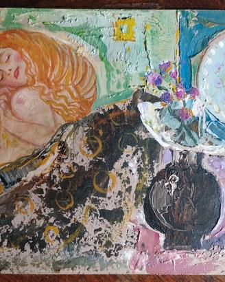 quadro no cornice 12x21 autore Danilo Soligo 1984
