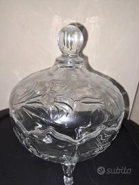 Porta bonbon in cristallo 