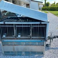 Rimorchio per trasporto animali  ed attrezzature