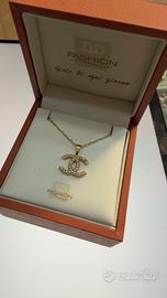 collana C in acciaio