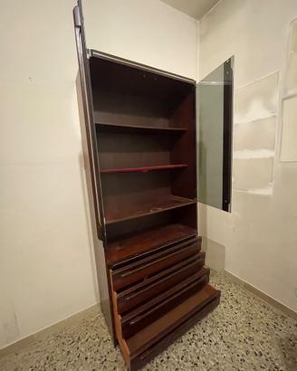 Elegante libreria / vetrina vintage