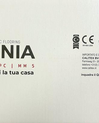 Pavimento SPC effetto pietra “Botticino”.