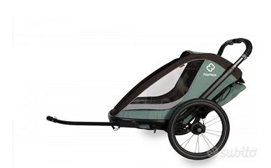 rimorchio/passeggino per bici 1 posto