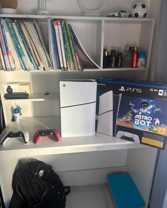 Ps5 slim con due joystick