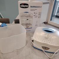 Sterilizzatore tiralatte scalda biberon