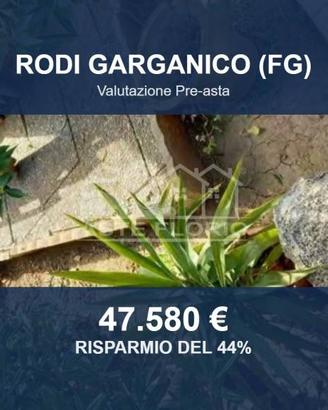 Immobile in asta di 105 m² con box auto a Rodi Gar
