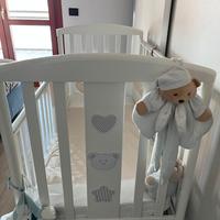 Set Pali Birillo Lettino + Cassettiera + Completo