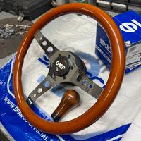 Volante/ sterzo Omp, mozzo e pomello.