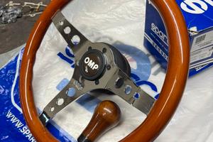 Volante/ sterzo Omp, mozzo e pomello.