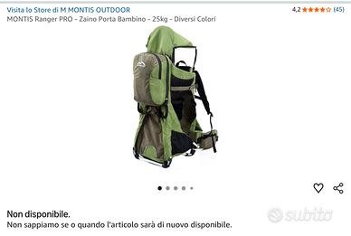 Zaino porta bimbi MONTIS outdoor