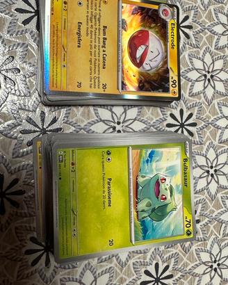 Lotto carte pokemon 151