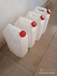 Tanica taniche da 10 litri per liquidi alimentari 