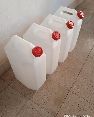 Tanica taniche da 10 litri per liquidi alimentari 