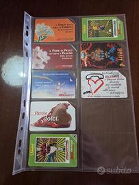 carte schede telefoniche vintage anni 90 SIP