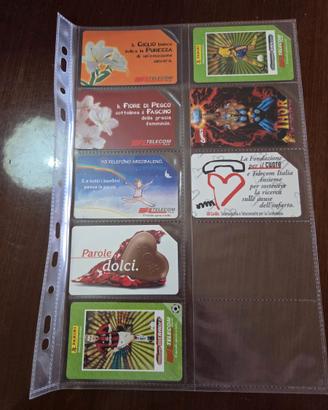 carte schede telefoniche vintage anni 90 SIP