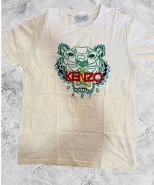 Kenzo t-shirt uomo cotone con logo 3D – Originale