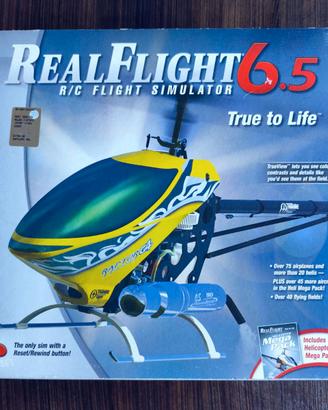 Simulatore consolle RealFlight 6.5 con cont