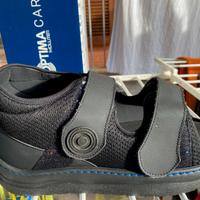 Scarpa per piede diabetico con strappi-usata poco