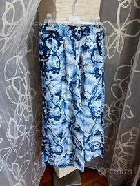 Pantalone wide legs palazzo fantasia Desigual