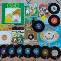 dischi per bambini sigle cartoni vintage