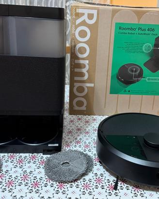 iRobot Roomba Plus 406 Combo con AutoWash Dock