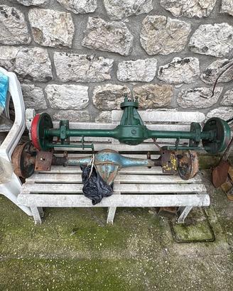 Ponti posteriori fiat 500c,topolino e belverdere