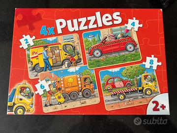 4 Puzzle per bambini 2+ anni
