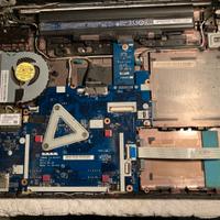 scheda madre  e componentistica funzionante