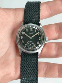 Orologio Silvana WW2 cassa acciaio anni 40 