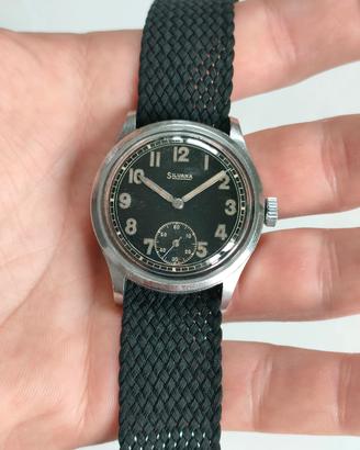 Orologio Silvana WW2 cassa acciaio anni 40 