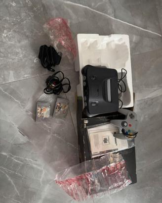 Console Nintendo 64 N64 più giochi limited edition