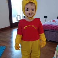 vestito carnevale winny the pooh (86-90cm)