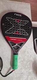 RACCHETTA PADEL NOX NERBO 12K 2026