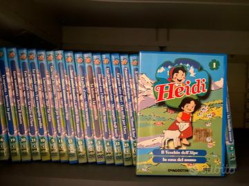 Collezione n.26 DVD HEIDI originali come nuovi