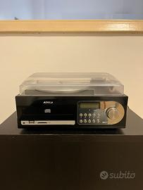Giradischi stereo Audiola TT-038 Nero