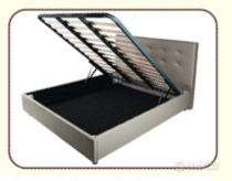 LETTO CONTENITORE MATRIMONIALE SINGOLO E POSTO 1/2