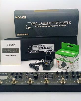Mooer Black Truck  Pedale Multieffetto + aliment.