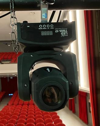 4x Eurolite LED TMH-17 Spot Movinghead