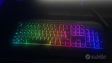 Mouse e tastiera da gaming