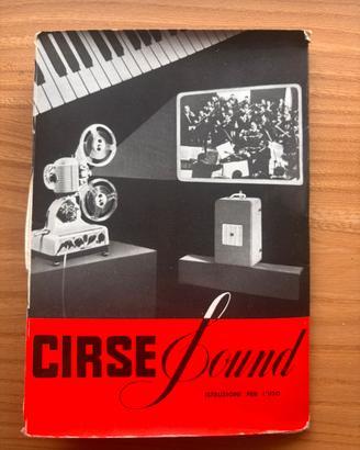 Cirse Sound 8 mm d’epoca con valigetta