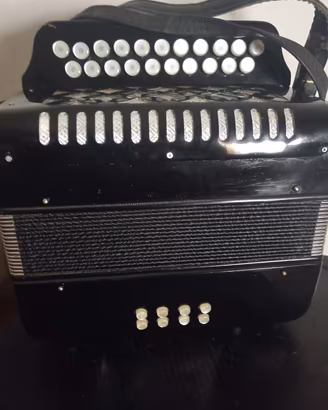 organetto Nero con custodia