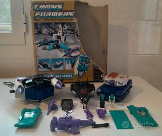 Overlord Transformers G1 1988 Raro e completo!