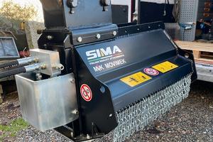 Trincia bidirezionale per miniescavatori TLE60