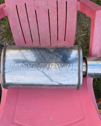 Terminale di scarico magnaflow in acciaio inox